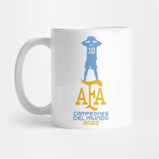 Messi - World Champions - AFA - 2022 Mug